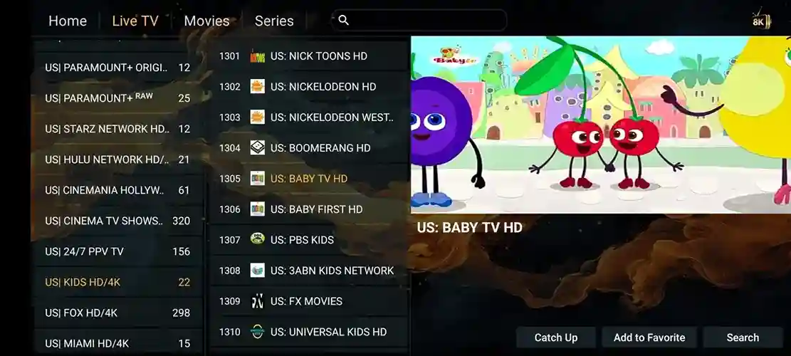 Preview 3 - Taj IPTV Premium IPTV Subscription