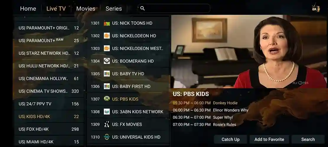 Preview 4 - Taj IPTV Premium IPTV Subscription